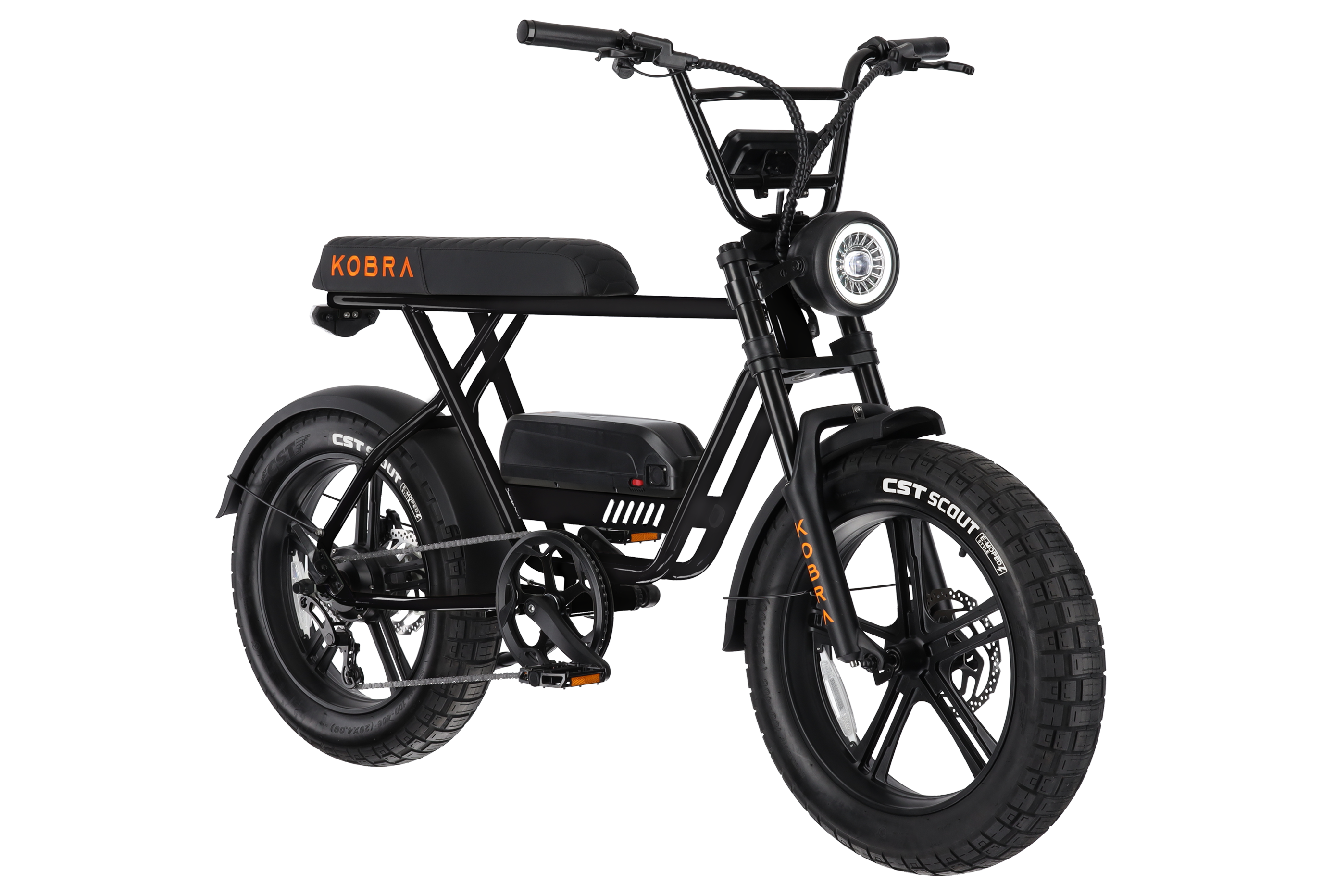 KOBRA Fatbike - Black electric bike